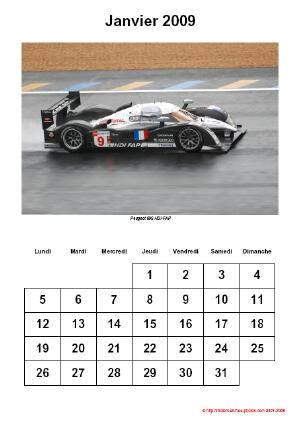 Votre calendrier personnalis�
